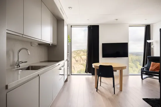 Bostadsrätt, Lodjursstråket 1 (Karlatornet vån 22), Lindholmen, Göteborg