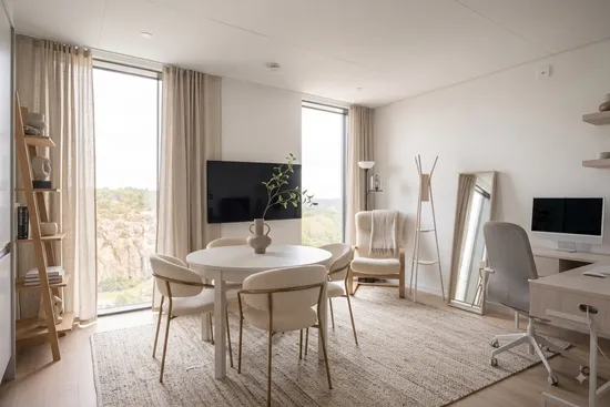 Bostadsrätt, Lodjursstråket 1 (Karlatornet vån 22), Lindholmen, Göteborg