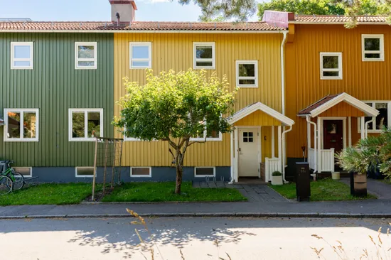 Radhus, Majorsgatan 22E, Villastaden, Gävle