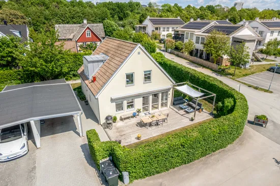 Villa, Tiondevägen 2, Råbylund, Lund