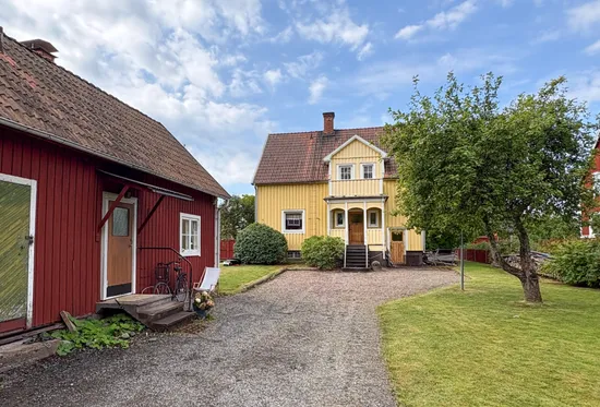 Villa, Djäknegatan 9, Hagalund, Borlänge