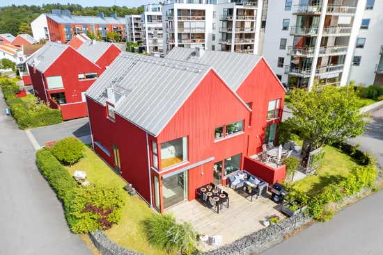 Radhus, Ida Charlottas väg 13, Mölnlycke - Centrum, Härryda