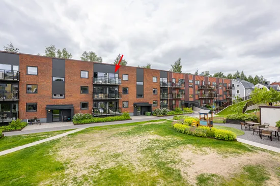 Bostadsrätt, Järnvägsgatan 9 D Lgh 1201, Öst på stan, Umeå