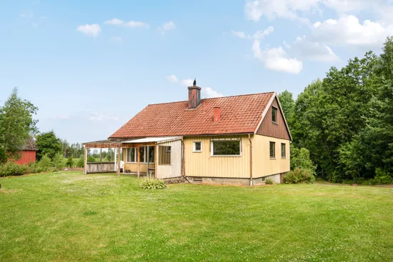 Villa, Kullavägen 10, Tostared, Mark