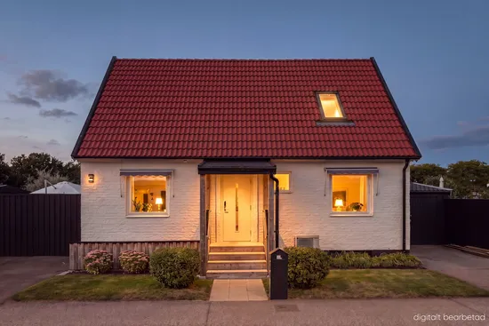 Villa, Svängen 3, Gustavsfält, Halmstad