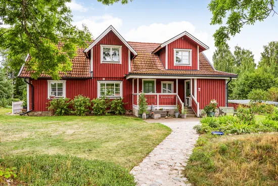 Villa, Färeköpsvägen 2, Sibbhult, Östra Göinge
