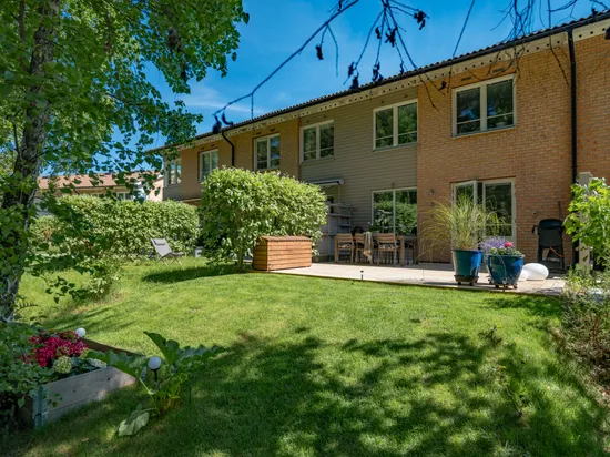 Radhus, Motionsvägen 16, Sticklinge, Lidingö