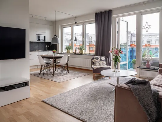 Bostadsrätt, Margreteborgsvägen 26, Silverdal, Sollentuna