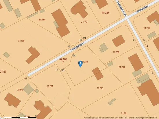 Tomt, Nätvingevägen 13A, Täppet (Åhus), Kristianstad
