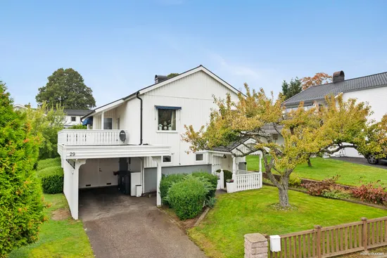 Villa, Hagtornsliden 29, Trandared, Borås