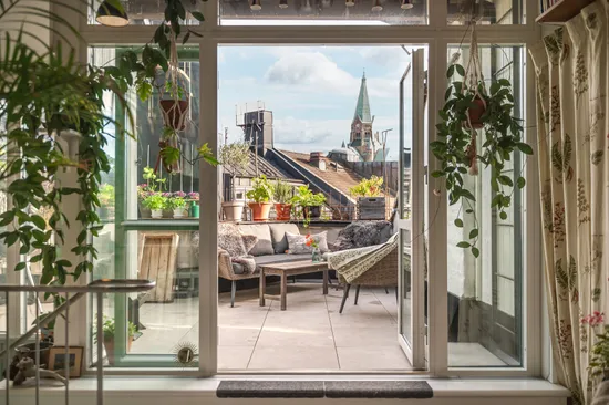 Bostadsrätt, Katarina Bangata 45, 4+5 tr, Södermalm - SoFo, Stockholm