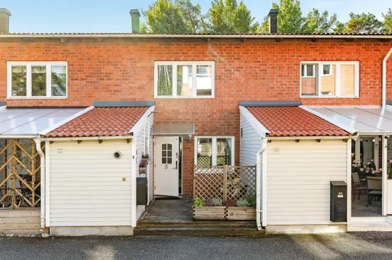 Radhus, Tallåsvägen 58, Kragstalund, Vallentuna