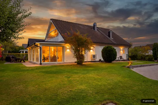 Villa, Frejas väg 5, Runnevål, Kil