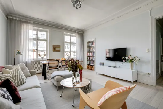 Bostadsrätt, Surbrunnsgatan 7, 4 tr, Vasastan Östermalm, Stockholm