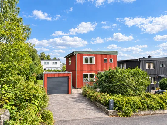 Radhus, Svärdsliljevägen 27, Hässelby Norra Villastad, Stockholm