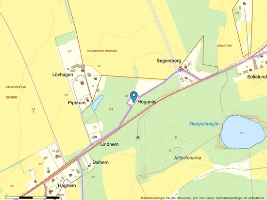 Tomt, Skeppstad 114, Motala