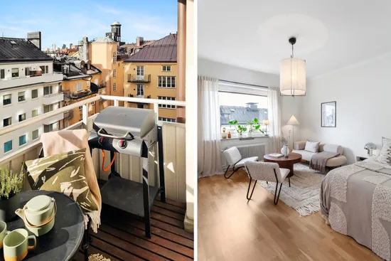 Bostadsrätt, Kungsklippan 22, 1,5 tr (vån 3), Kungsholmen, Stockholm
