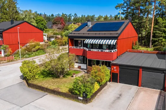 Radhus, Stängselvägen 25, Viksjö, Järfälla