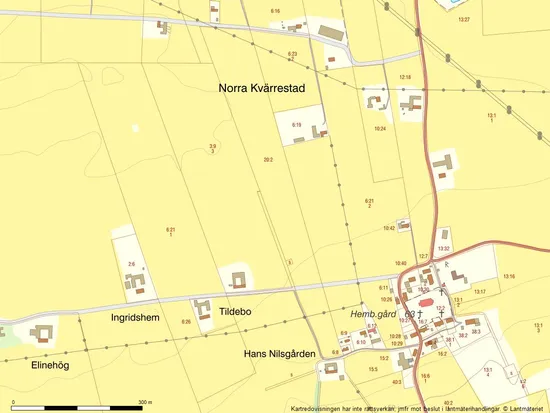 Gård/Skog, Åkermark 7,38 ha i Norra Kverrestad, Norra Kverrestad, Tomelilla