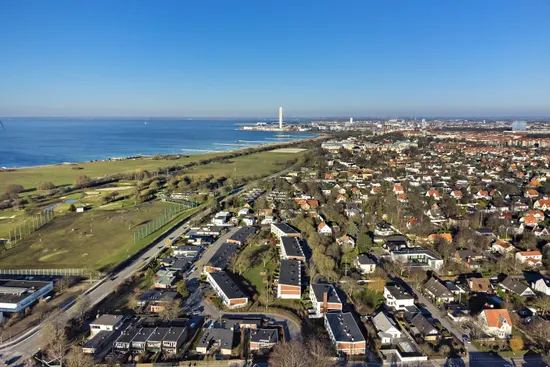 Radhus, Bülow Hübes väg 7F, Bellevue Sjösida, Malmö