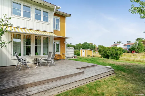 Radhus, Godenius väg 24, Gustavsberg Farsta Slottsvik, Värmdö