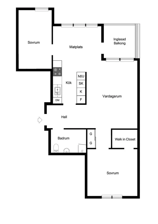 Bostadsrätt, Blomgatan 4, Rudviken/Solna C, Solna