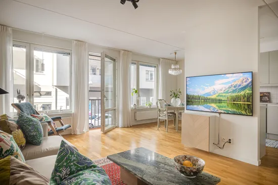 Bostadsrätt, Vingårdsgatan 7, 1 tr!, Liljeholmskajen, Stockholm