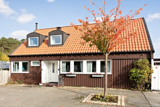 Radhus, Färgspelsgatan 5, Näset - Åkered, Göteborg