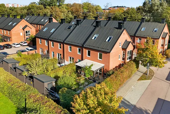 Radhus, Åbrinksvägen 24, Lund