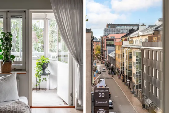 Bostadsrätt, Hospitalsgatan 22a, Centralt, Norrköping