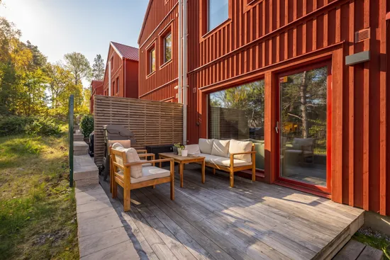 Radhus, Strömgårdsvägen 34, Lindholmen, Vallentuna