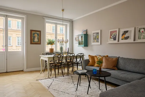 Bostadsrätt, Roslagsgatan 29, 3 tr, Vasastan - Sibirien, Stockholm