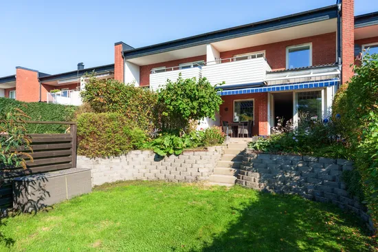 Radhus, Yrvädersstigen 44, Nya Kungsgården, Ängelholm