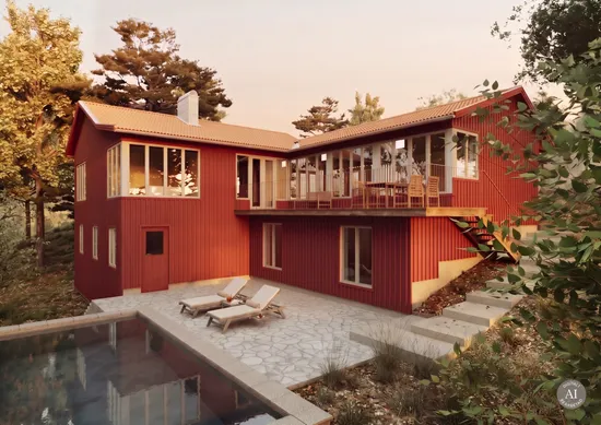 Villa, Norrstigen 15, Islinge, Lidingö