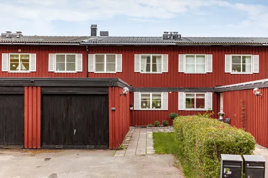 Radhus, Kontrollvägen 9D, Hälsinggården, Falun