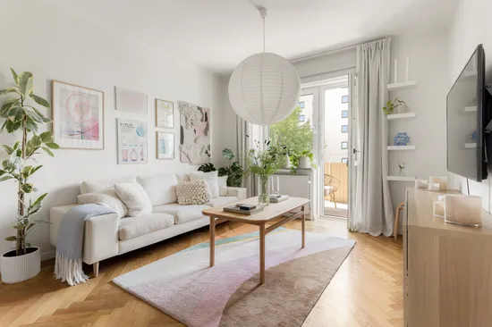 Bostadsrätt, Sandhamnsgatan 13, 3 tr, Gärdet, Stockholm