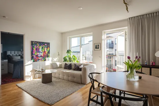 Bostadsrätt, Oskarslundsbacken 7, 7 tr!, Liljeholmskajen, Stockholm