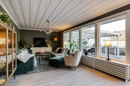 Radhus, Klarinettgatan 10, Gånsviksdalen, Härnösand
