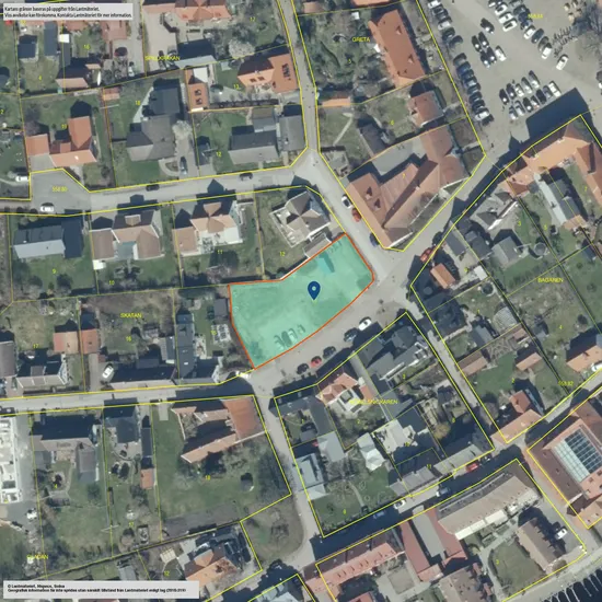 Tomt, Companiegatan 2B, ÅHUS - Centralt mitt i byn, Kristianstad