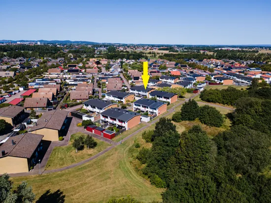 Radhus, Plöjargränd 73, Östra Lerberget, Höganäs