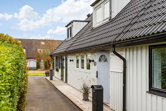 Radhus, Pölagårdsvägen 4D, Åsa tätort, Kungsbacka