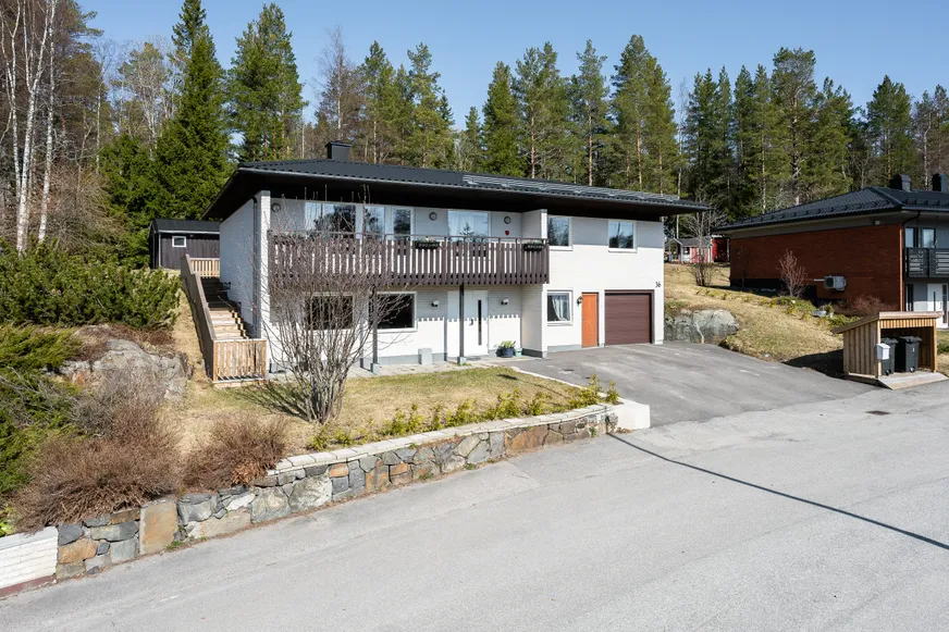 Villa, Betesvägen 36, Bondsjöhöjden, Härnösand