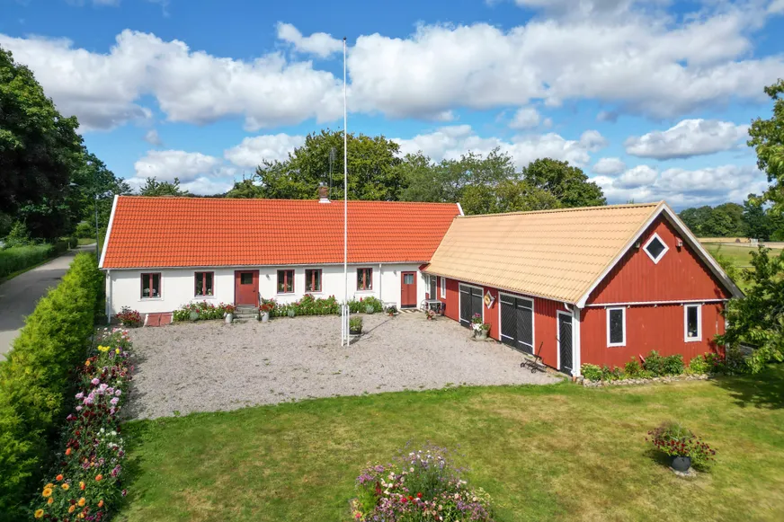 Villa, Bjärrödsvägen 17, Bjärsjölagård, Sjöbo