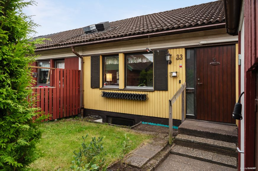 Villa, Radhus, Kornhills Södergränd 33, Vallås, Halmstad