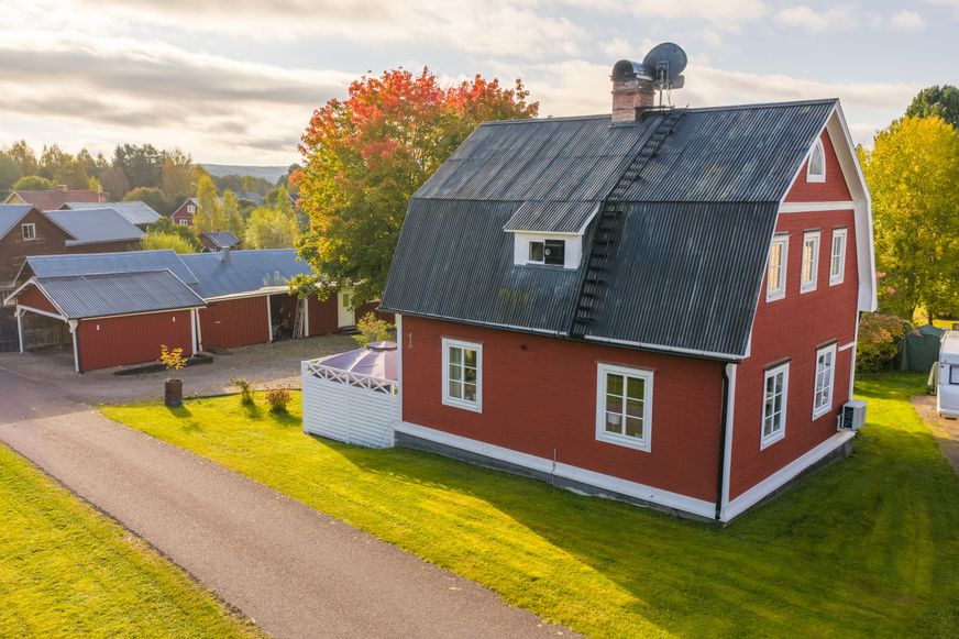 Villa, Bäckmansvägen 1, Hansjö, Orsa