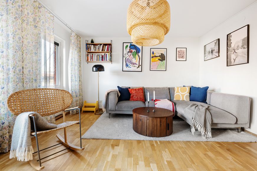 Bostadsrätt, Horisontvägen 63, 2–3tr, Skarpnäck, Stockholm