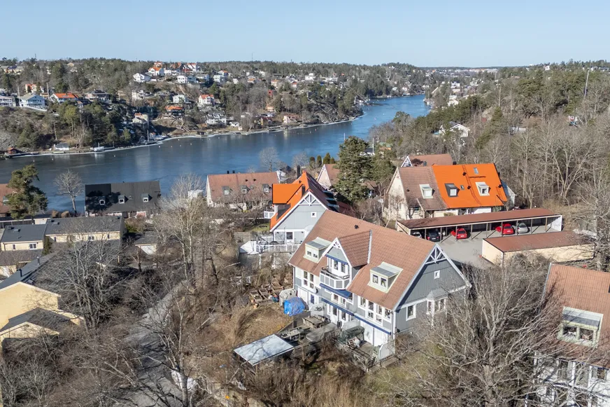 Villa, Radhus, Elinshillsvägen 13, Björknäs, Nacka