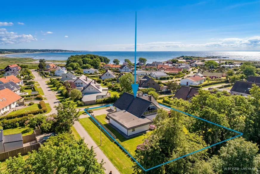 Villa, Haranäsvägen 1, Näset, Falkenberg