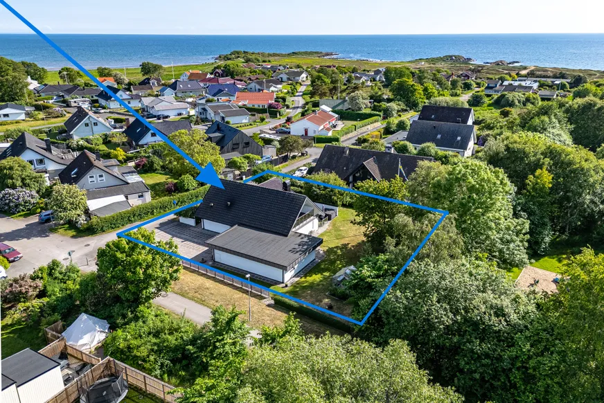 Villa, Haranäsvägen 1, Näset, Falkenberg