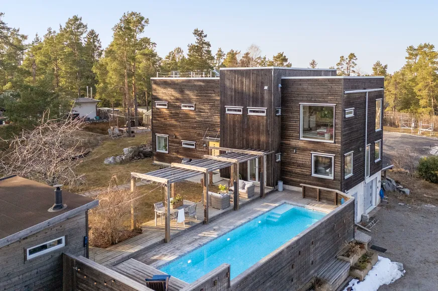 Villa, Fläderstigen 1, Riset - Kummelnäs/Vikingshill, Nacka